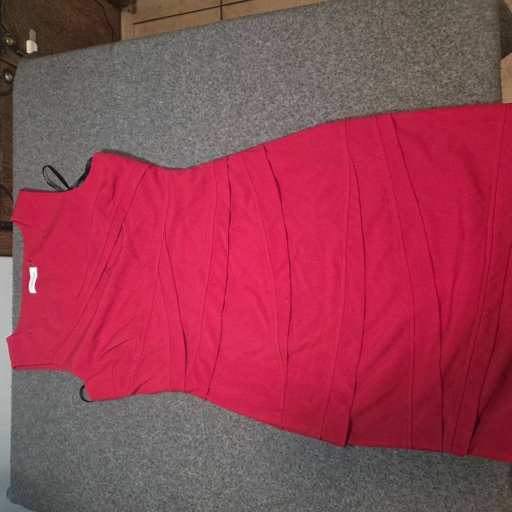 Calvin Klein Layered Dress Size 6 B2